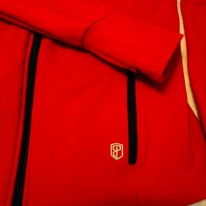 𝅺born Primitive unmatched moto athletic zip front jacket Medium womens